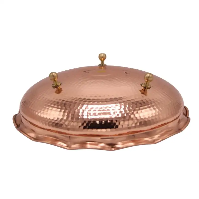 شکلات خوری مسی مدل سه پایه کد 243424344