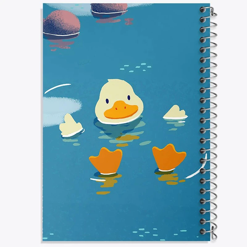 دفتر لیست خرید 50 برگ خندالو طرح اردک های خنگ کد 29223