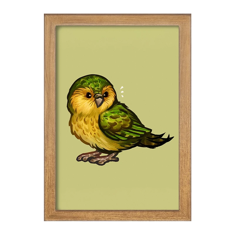 تابلو خندالو مدل گنجشک حیوانات بامزه  کد 21052