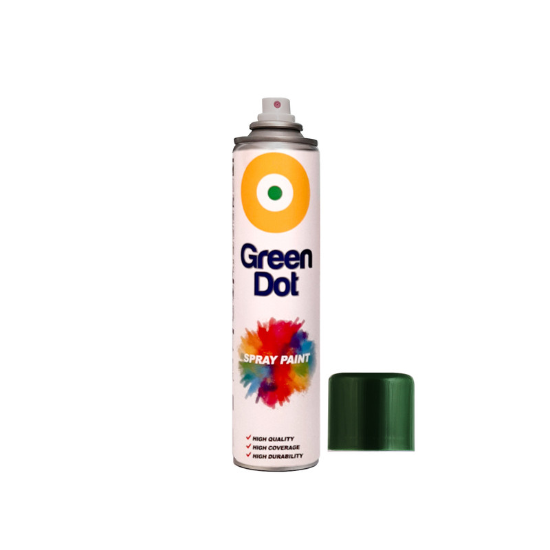 اسپری  رنگ سبز سیر گرین دات مدل G2 حجم 300 میلی لیتر مجموعه 2 عددی