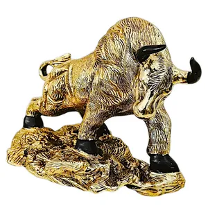 مجسمه برنجی مدل بوفالو نیویورک کد H-1287