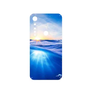 MAHOOT Ocean Cover Sticker for Motorola One Vision Plus