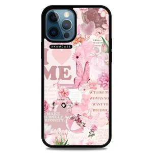 AKAM AMC-WA12PROMAX-PINK-12 Cover For Apple iPhone 12 Pro Max