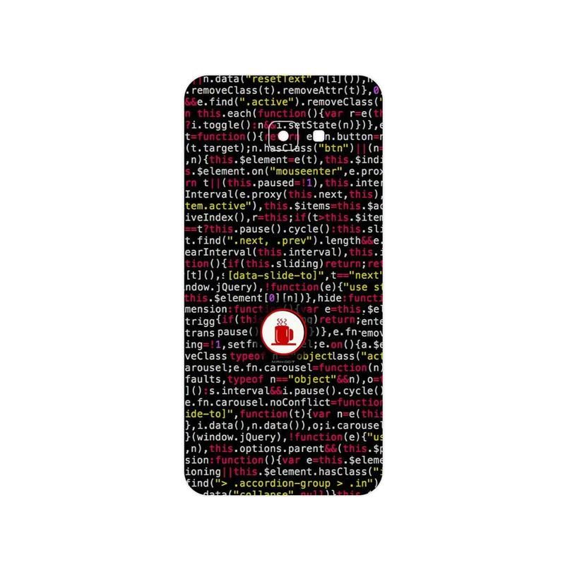 برچسب پوششی ماهوت مدل Programming 1 مناسب برای گوشی موبایل سامسونگ Galaxy J4 Core