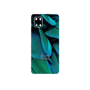 MAHOOT Green Feather Cover Sticker for Samsung Galaxy Note 10 Lite