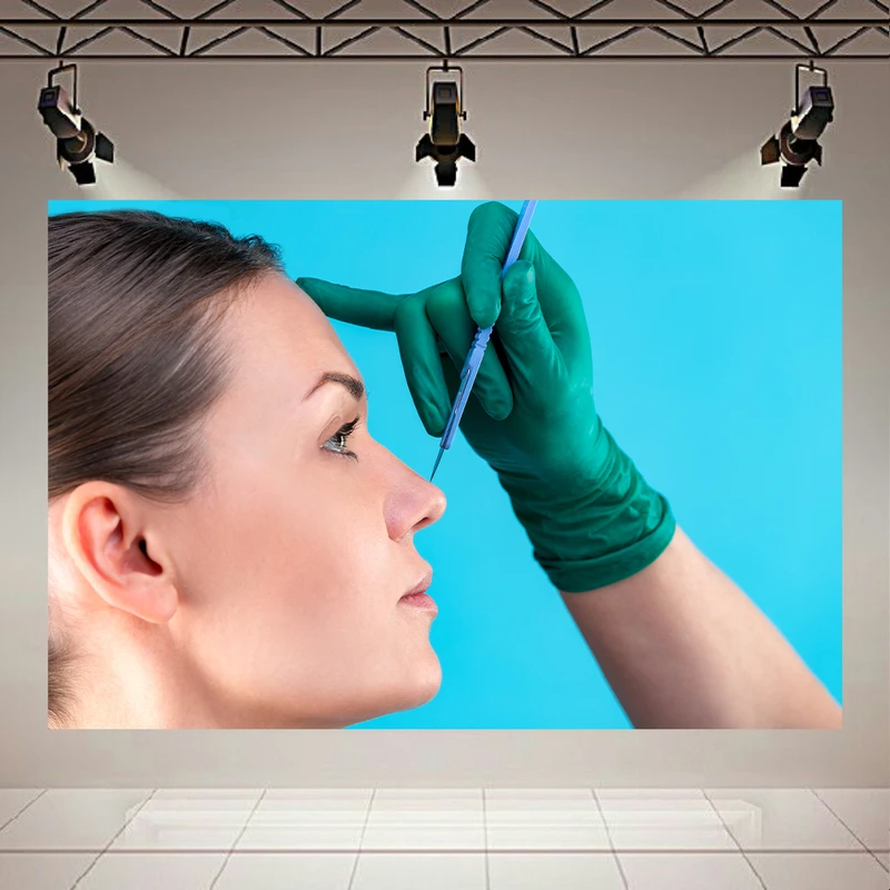 تابلو بوم طرح عمل بینی مدل زیبایی کد AR304328