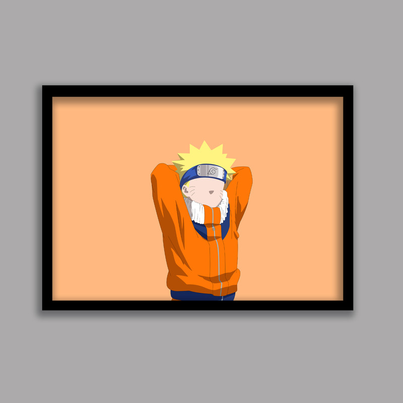 تابلو مدل انیمه ناروتو Naruto کد LA-G10407-2