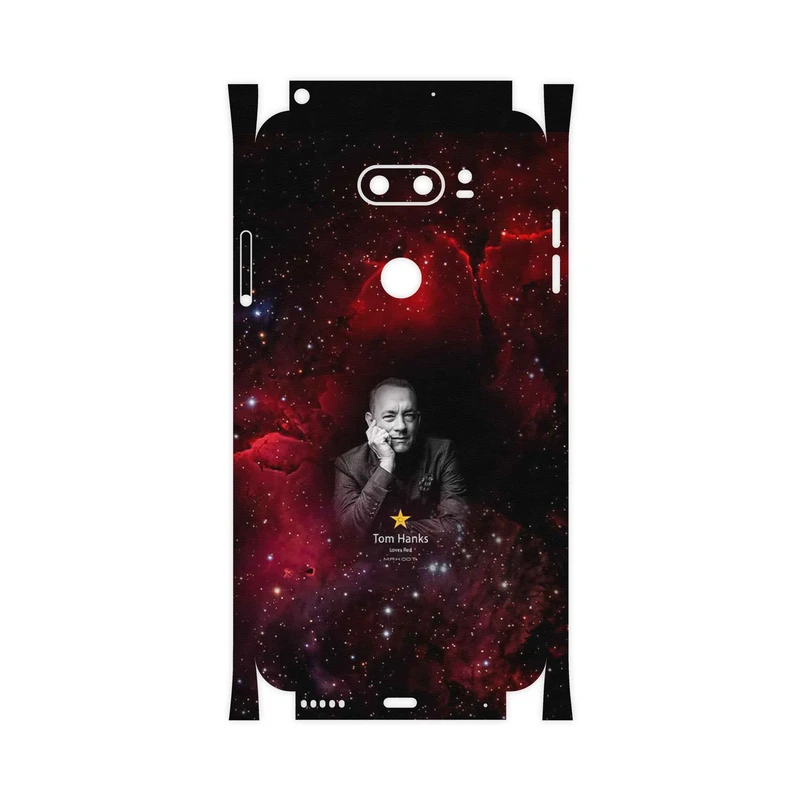برچسب پوششی ماهوت مدل Tom Hanks-FullSkin مناسب برای گوشی موبایل ال جی V30