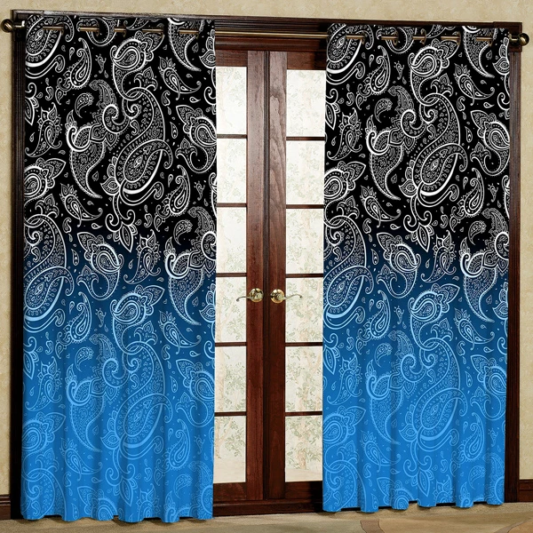 پرده مدل مخمل پانچی کد 7762 سایز 280x140 سانتی متر