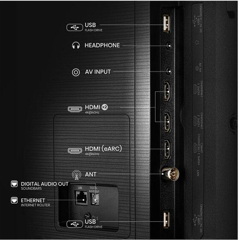 تلویزیون 65 اینچ کیو ال ای دی هوشمند هایسنس مدل 65Q6Q