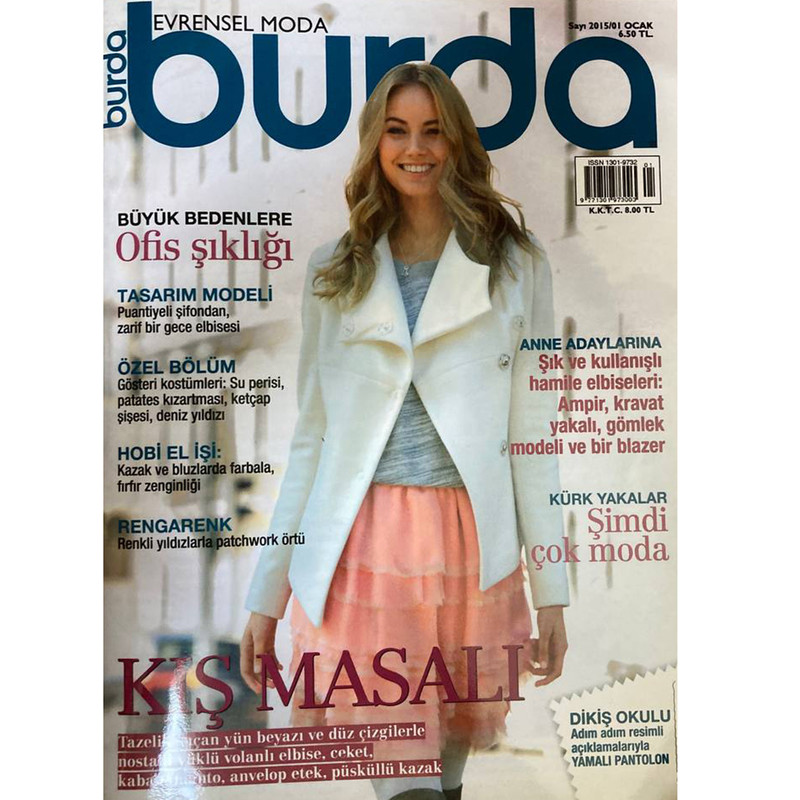مجله Burda ژانویه 2015