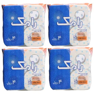 دستمال توالت رامک مدل RA 16 بسته 16 عددی