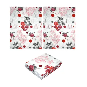 سرویس ملحفه ازدیلک مدل B-820  دو نفره سه تکه