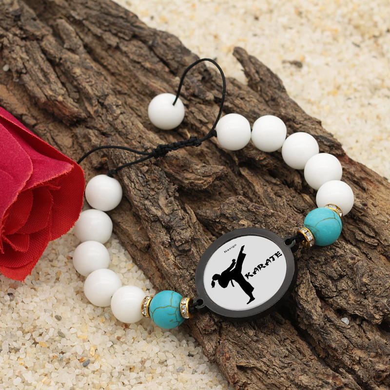 دستبند زنانه ناکسیگو طرح کاراته کد BR4008 دستبند زنانه ناکسیگو طرح کاراته کد BR4008