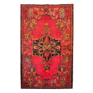 فرش قدیمی دستباف چهار متری مدل RA