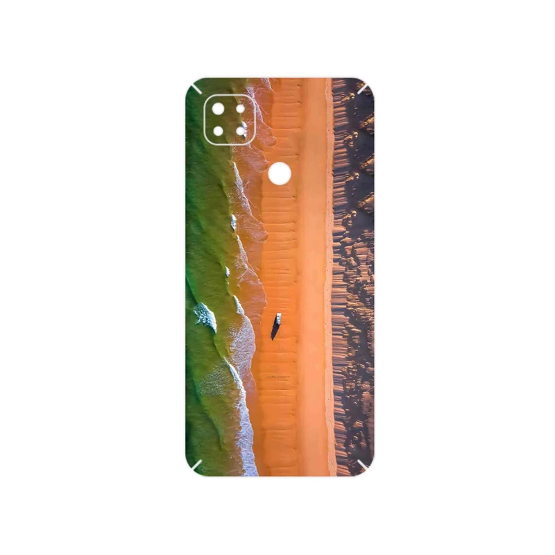 برچسب پوششی ماهوت مدل Beach and Green Sea مناسب برای گوشی موبایل شیائومی Redmi 9 Activ
