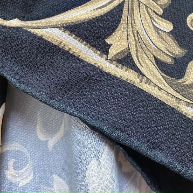 روسری زنانه مدل نخی دور دست دوز بهاره کد 198