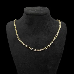 گردنبند طلا 18 عیار زنانه ناریا مدل سوپر فیگارو کد B30-04