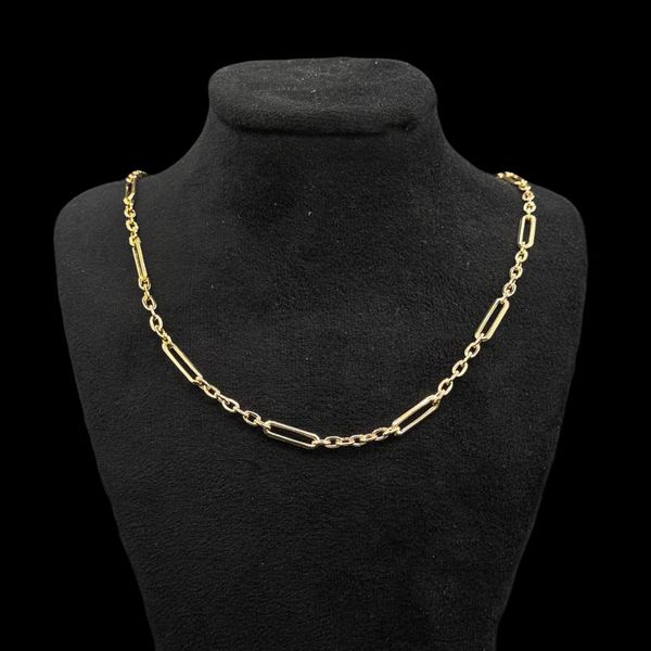 گردنبند طلا 18 عیار زنانه ناریا مدل سوپر فیگارو کد B30-04