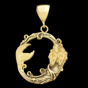 آویز گردنبند طلا 18 عیار زنانه طلای مستجابی کد 6754