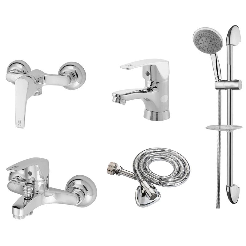 ست شیرآلات ترنم مدل دیاناK مجموعه 5 عددی