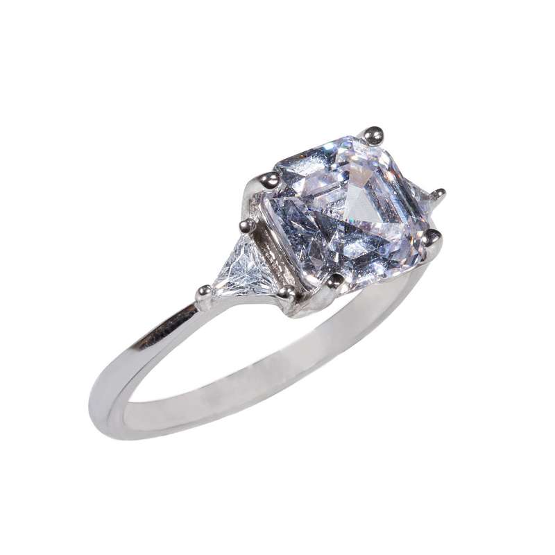 انگشتر نقره زنانه مدل 22087