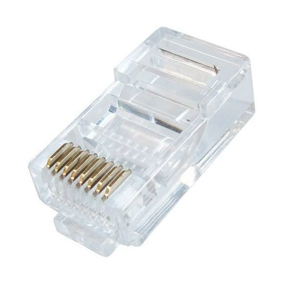 کانکتور شبکه cat5 مدل RJ45 بسته 4 عددی