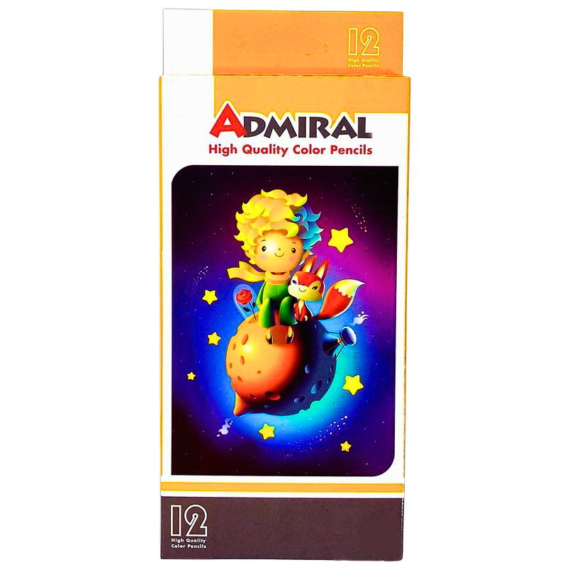 مداد رنگی 12 رنگ آدمیرال مدل شاهزاده کوچولو