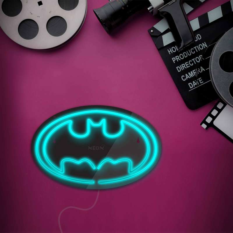 چراغ دیواری نئون دیزاین طرح Batman-BL_TBL