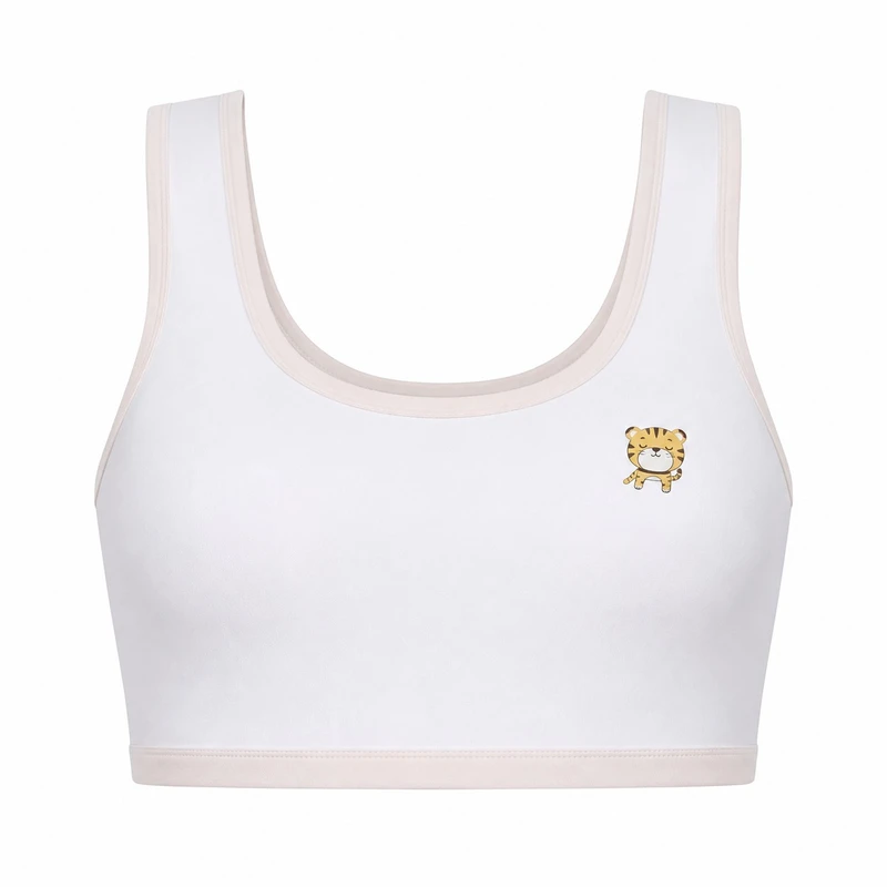 نیم تنه نخی دخترانه مدل بدون پد TS-N