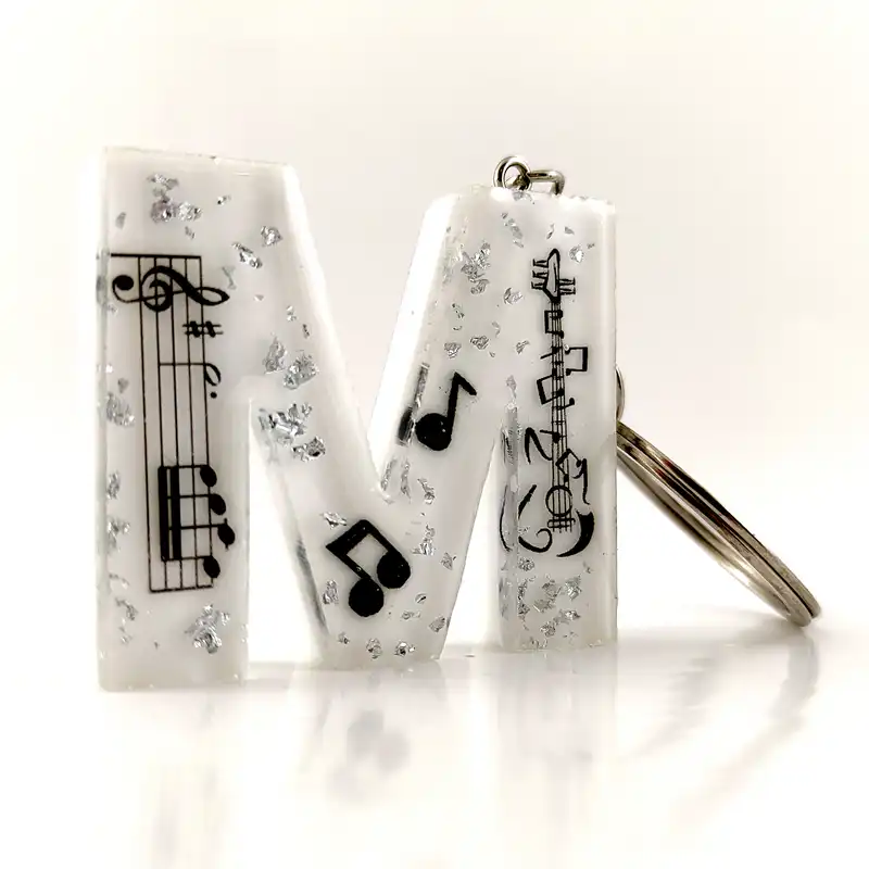 جاکلیدی رزینی طرح موسیقی حرف M