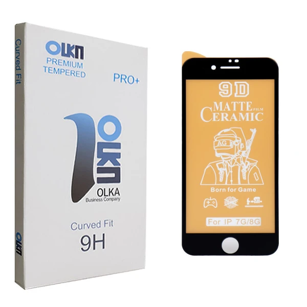 محافظ صفحه نمایش سرامیکی  الکا مدل +PRO مناسب برای گوشی موبایل اپل iphone 7 / 8