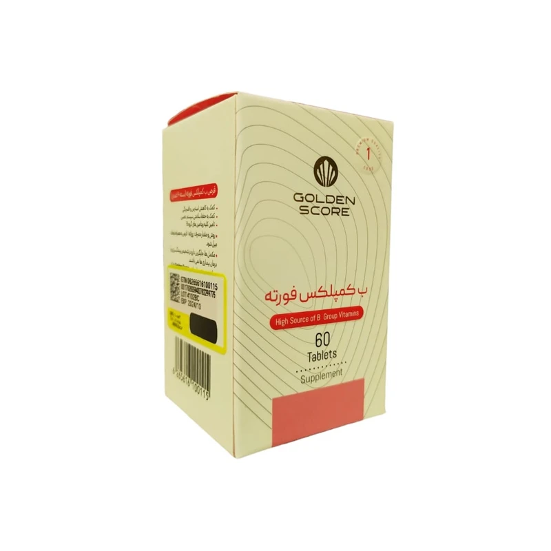 قرص ب کمپلکس فورته گلدن اسکور بسته 60 عددی