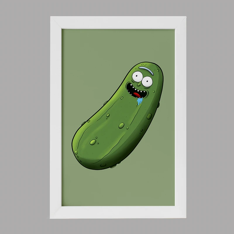 تابلو خندالو مدل ریک و مورتی (Rick and Morty) کد F1260