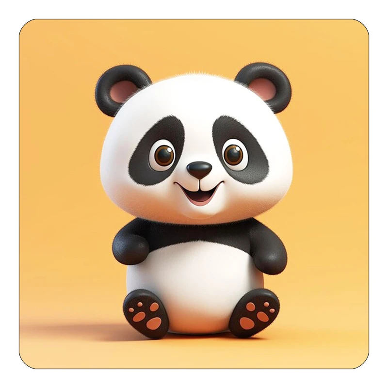 مگنت کاکتی طرح حیوانات کارتونی مدل mp27169