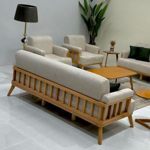 نقد و بررسی مبل راحتی 7 نفره شاهان دکور مدل نرده ای کد 01 توسط خریداران