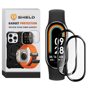محافظ صفحه نمایش نانو آلتیمیت شیلد مدل Pmma-UL مناسب برای ساعت هوشمند شیائومی Mi band 10 بسته دو عددی