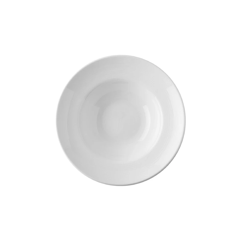 بشقاب غذاخوری زی مدل ظرف پاستا گود 18 تک نفره سفید درجه یک بسته شش عددی