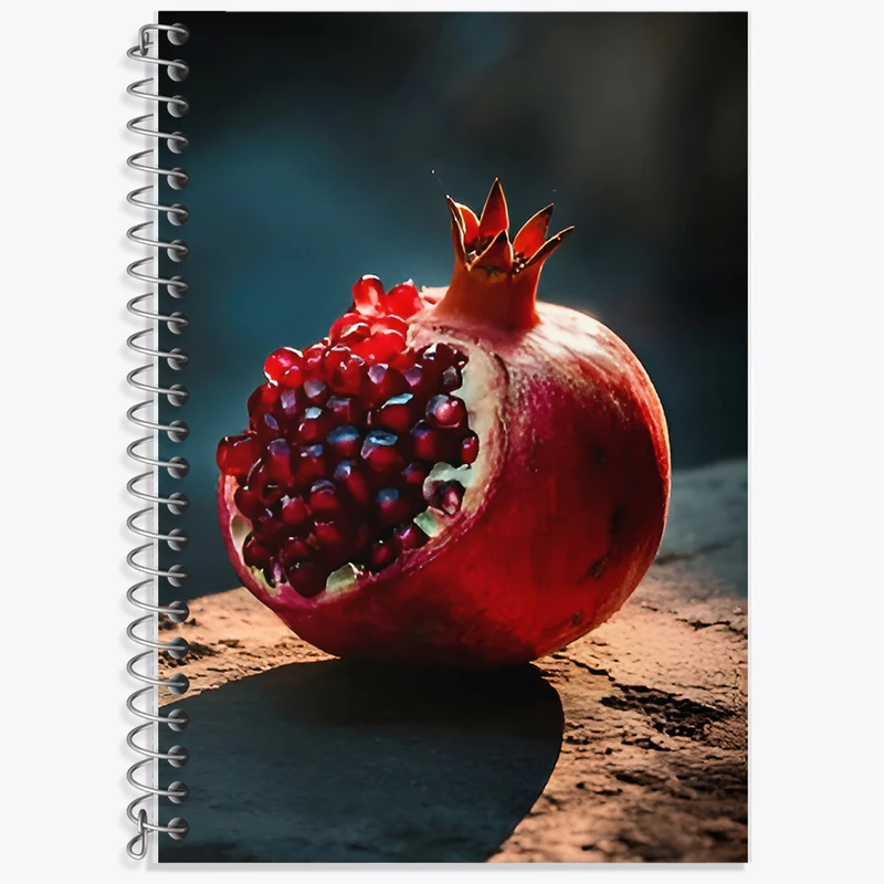 دفتر لغت 50 برگ خندالو طرح انار یلدا کد F8440