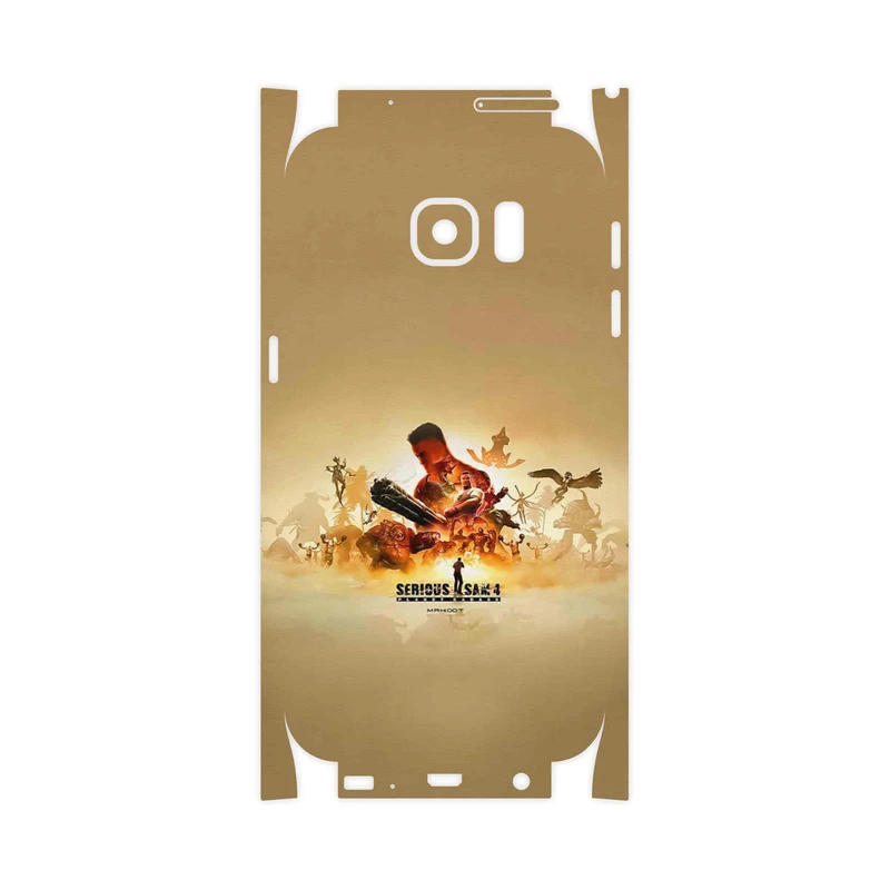 برچسب پوششی ماهوت مدل Serious Sam Game Series-FullSkin مناسب برای گوشی موبایل سامسونگ Galaxy S7