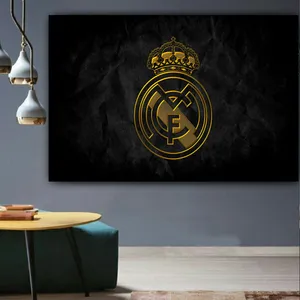  پوستر دیواری طرح لوگو رئال مادرید مدل PO1848