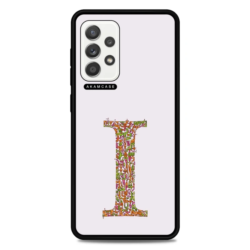 کاور آکام مدل AMC-WSGA52-ALPHADOODLEBET-9 مناسب برای گوشی موبایل سامسونگ Galaxy A52