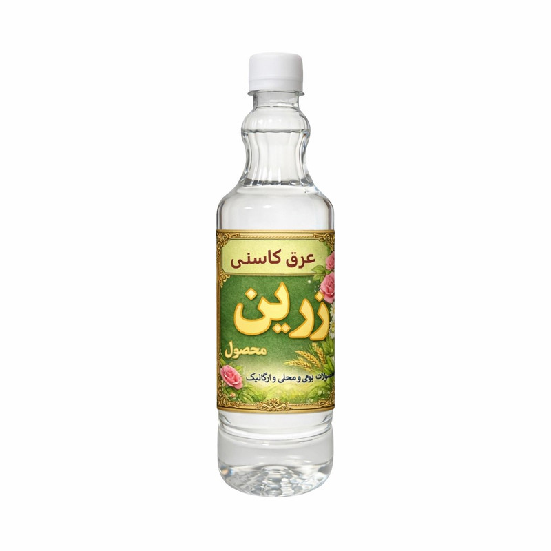 عرق کاسنی زرین محصول - 1 لیتر