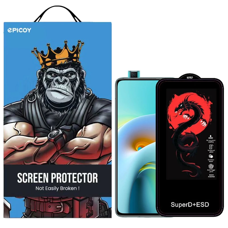 محافظ صفحه نمایش اپیکوی مدل Dragon ESD مناسب برای گوشی موبایل شیائومی Redmi K30 Ultra / K30 Pro / K30i 5G / K30 5G / K30 4G