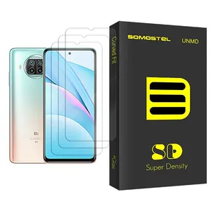 Somastel SD Glass MIX003 Screen Protector For Xiaomi Mi 10T Lite 5G Pack Of 3