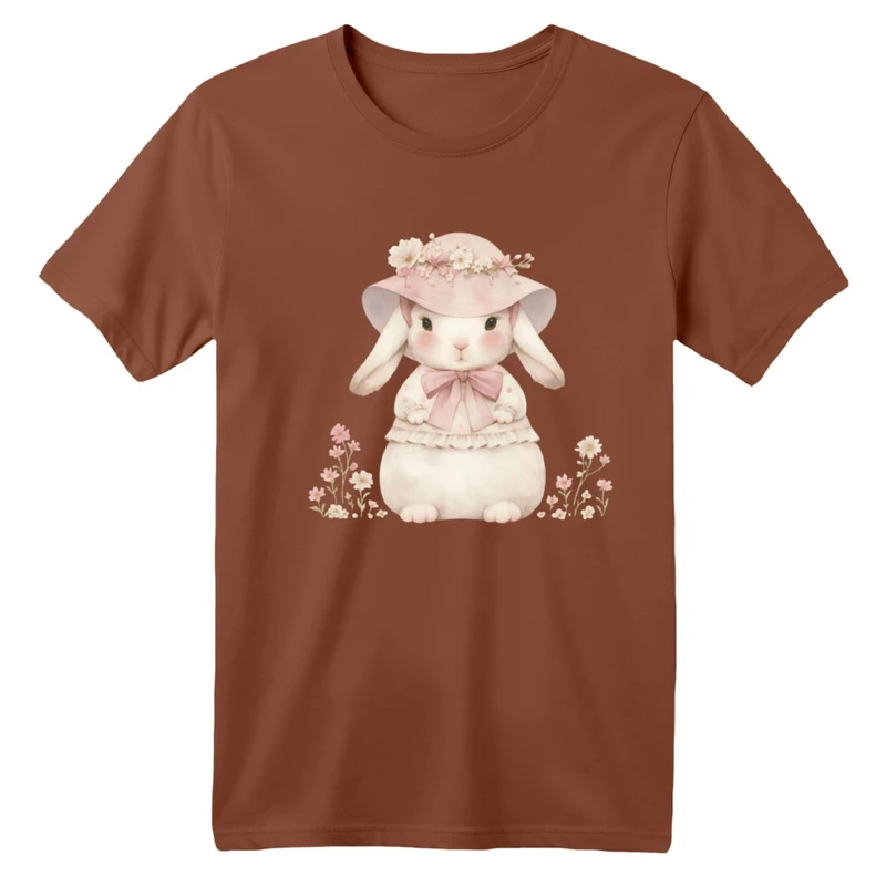 تی شرت آستین کوتاه بچگانه مدل خرگوش تپل