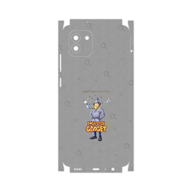 برچسب پوششی ماهوت مدل Inspector Gadget-FullSkin مناسب برای گوشی موبایل سامسونگ Galaxy A03