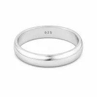 انگشتر نقره مردانه مدل رینگ ساده کد RS-925-60