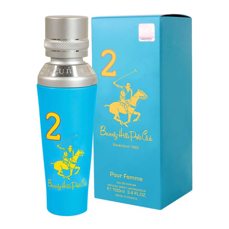 ادو پرفیوم زنانه بورلی هیلز پولو کلاب مدل Number 2 حجم 100میلی لیتر