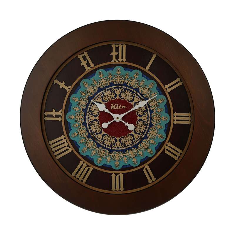 ساعت دیواری هُم آدیس مدل کیتا رویال کد CKS 651-C40